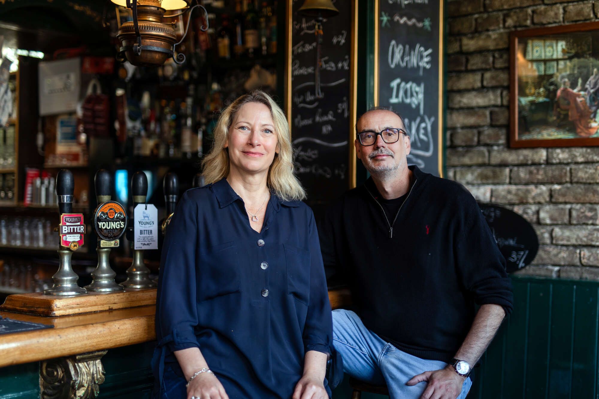 Sara & Bradd Landlady & Landlord of Highbury Vaults